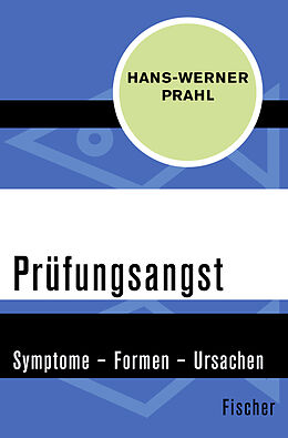 Kartonierter Einband Prüfungsangst von Hans-Werner Prahl
