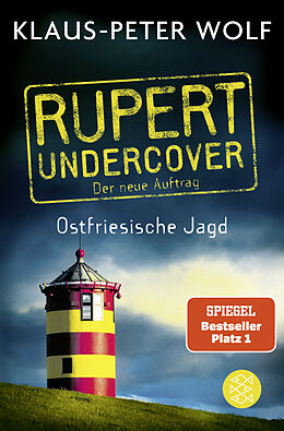Kartonierter Einband Rupert undercover - Ostfriesische Jagd von Klaus-Peter Wolf