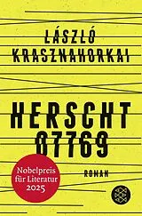 Kartonierter Einband Herscht 07769 von László Krasznahorkai