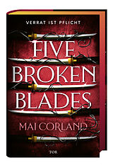 Fester Einband Five Broken Blades von Mai Corland