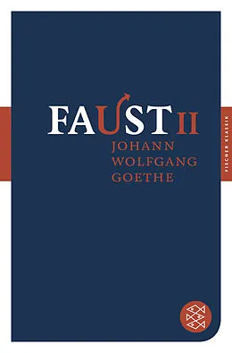 Kartonierter Einband Faust II von Johann Wolfgang von Goethe