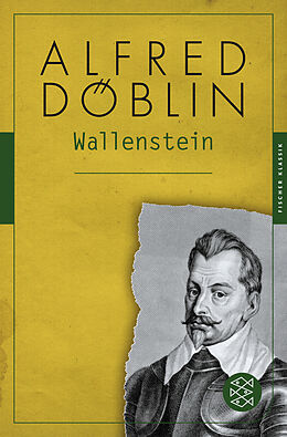 Kartonierter Einband Wallenstein von Alfred Döblin