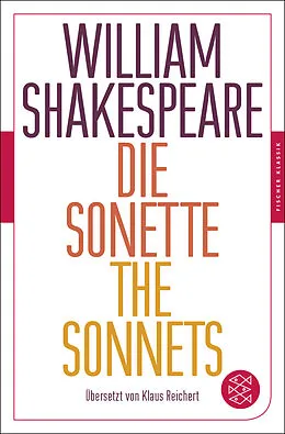 Kartonierter Einband Die Sonette - The Sonnets von William Shakespeare