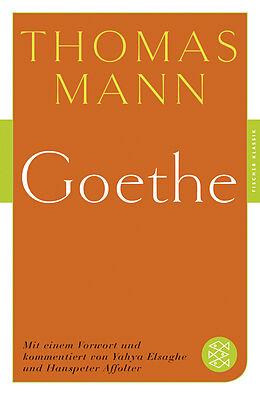 Kartonierter Einband Goethe von Thomas Mann