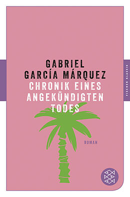 Kartonierter Einband Chronik eines angekündigten Todes von Gabriel García Márquez