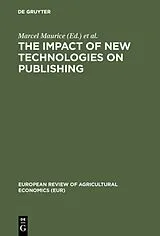 Fester Einband The impact of new technologies on publishing von 