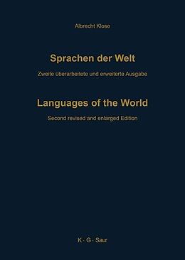 Fester Einband Sprachen der Welt von Albrecht Klose