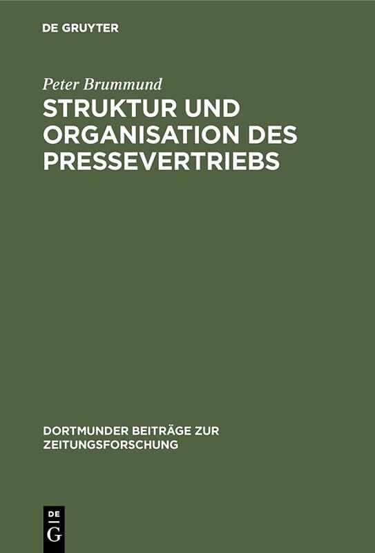 Struktur und Organisation des Pressevertriebs