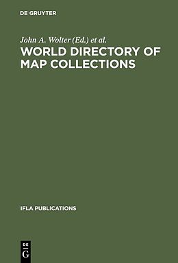 Fester Einband World Directory of Map Collections von 