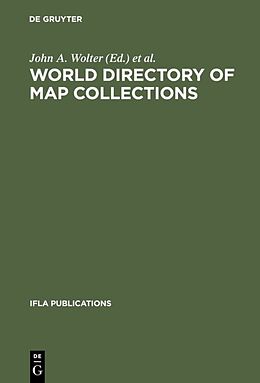 Livre Relié World Directory of Map Collections de 