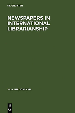 Livre Relié Newspapers in International Librarianship de 