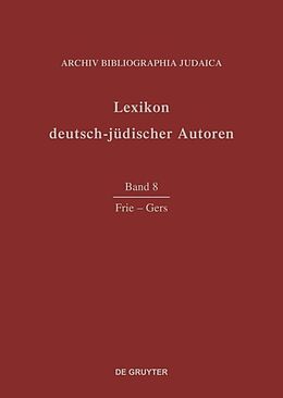Fester Einband Lexikon deutsch-jüdischer Autoren / Frie - Gers von 