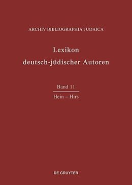 Fester Einband Lexikon deutsch-jüdischer Autoren / Hein-Hirs von 