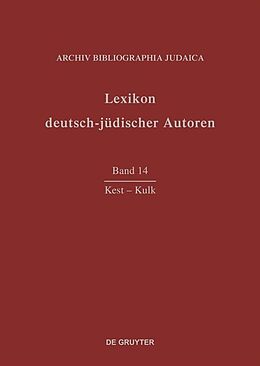 Fester Einband Lexikon deutsch-jüdischer Autoren / Kest-Kulk von 