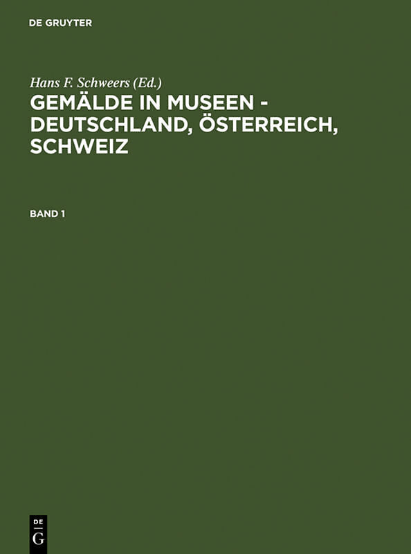 Gemälde in Museen - Deutschland, Österreich, Schweiz