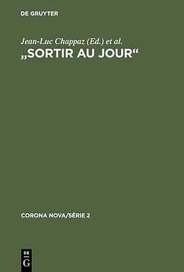 Livre Relié "Sortir au jour" de 