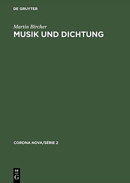 Fester Einband Musik und Dichtung von Martin Bircher