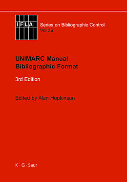 Fester Einband UNIMARC Manual von 