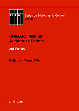 Livre Relié UNIMARC Manual de 
