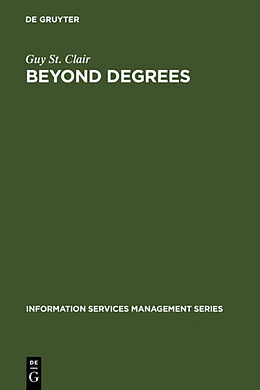 Livre Relié Beyond Degrees de Guy St. Clair