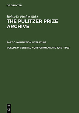 Livre Relié General Nonfiction Award 1962 - 1993 de 