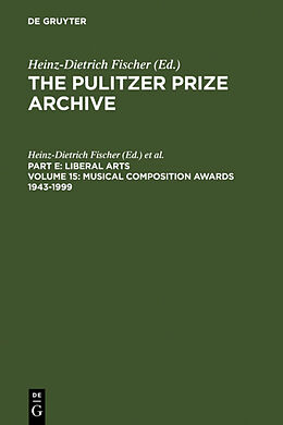 Livre Relié Musical Composition Awards 1943-1999 de 