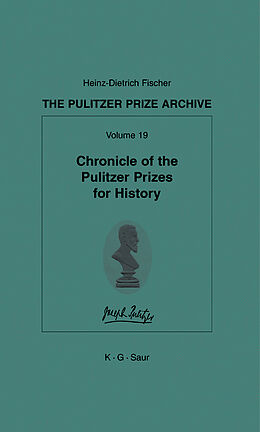 Livre Relié Chronicle of the Pulitzer Prizes for History de 