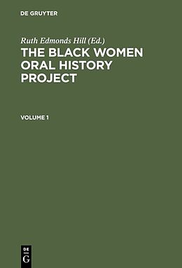 Livre Relié The Black Women Oral History Project. Cplt. de 