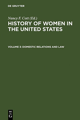 Fester Einband Domestic Relations and Law von 