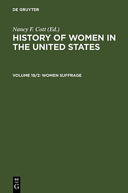 Livre Relié Women Suffrage de 