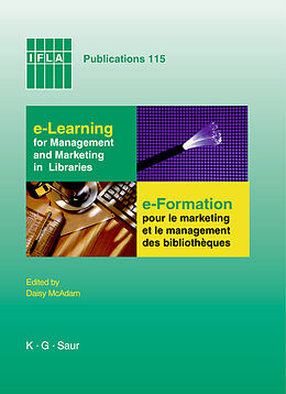 E-Book (pdf) e-Learning for Management and Marketing in Libraries von 