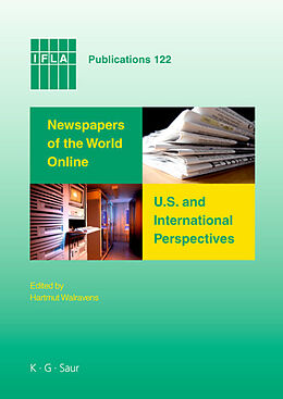E-Book (pdf) Newspapers of the World Online: U.S. and International Perspectives von 