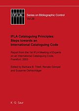 eBook (pdf) IFLA Cataloguing Principles: Steps towards an International Cataloguing Code de 