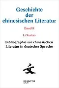 E-Book (pdf) Bibliographie zur chinesischen Literatur in deutscher Sprache von 