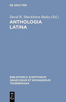 Fester Einband Anthologia Latina von 