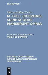 Fester Einband De oratore von Marcus Tullius Cicero