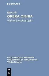 Fester Einband Opera omnia von Hrotsvit