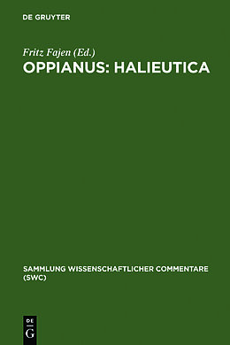 Fester Einband Oppianus: Halieutica von 