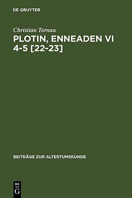 Fester Einband Plotin, Enneaden VI 4-5 [22-23] von Christian Tornau