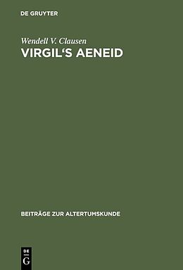 Fester Einband Virgil's Aeneid von Wendell V. Clausen