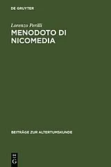 Fester Einband Menodoto di Nicomedia von Lorenzo Perilli