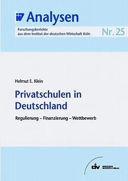 E-Book (pdf) Privatschulen in Deutschland von Helmut E Klein