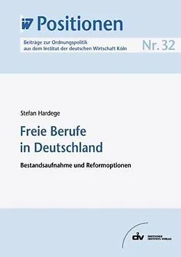 E-Book (pdf) Freie Berufe in Deutschland von Stefan Hardege