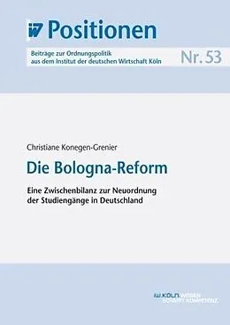 E-Book (pdf) Die Bologna-Reform von Christiane Konegen-Grenier