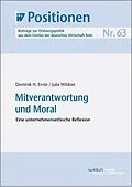 E-Book (pdf) Mitverantwortung und Moral von Dominik H. Enste, Julia Wildner