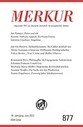 E-Book (epub) MERKUR Gegründet 1947 als Deutsche Zeitschrift für europäisches Denken - 6/2022 von 