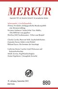 E-Book (epub) MERKUR Gegründet 1947 als Deutsche Zeitschrift für europäisches Denken - 9/2022 von 