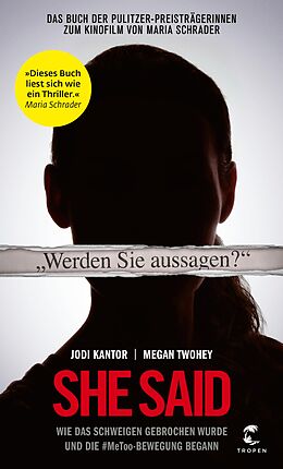 E-Book (epub) She Said von Jodi Kantor, Megan Twohey