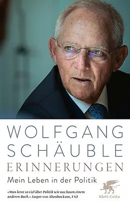 E-Book (epub) Erinnerungen von Wolfgang Schäuble