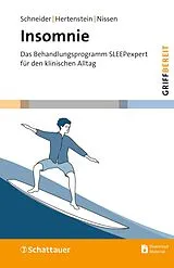 E-Book (pdf) Insomnie (griffbereit) von Carlotta Schneider, Elisabeth Hertenstein, Christoph Nissen